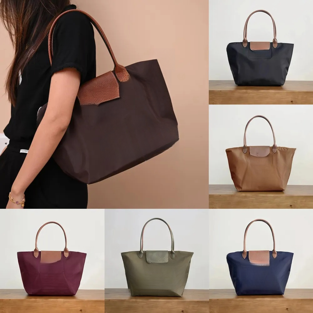 Longness Champes Bag Designer Tote Bag Computer bag Women Lady Large Shoulder Bags Shopping Bag Handbags Beach Navy Black Brown Large Sizes Longity Champlys Tote1