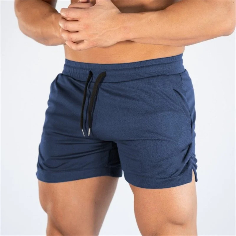 Mens Shorts Gym Summer Fitness Gyms Short Pants Run Sportswear Running Men Sports Jogging 250820