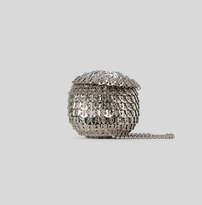 Women Metal Handmade Handbag Crystal Shiny Rhinestone Diamond Evening Bag Dinner Party Clutch Purse Messenger Bag 250314