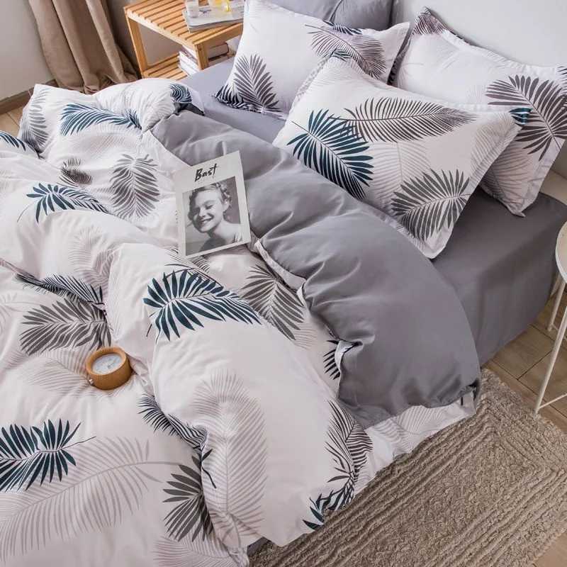 Pink Watermelon Bedding Sets Simple With Flat Sheets Duvet Cover case Bed Linen For Boys Girls Kawaii Bedclothes 150x200 Y250819