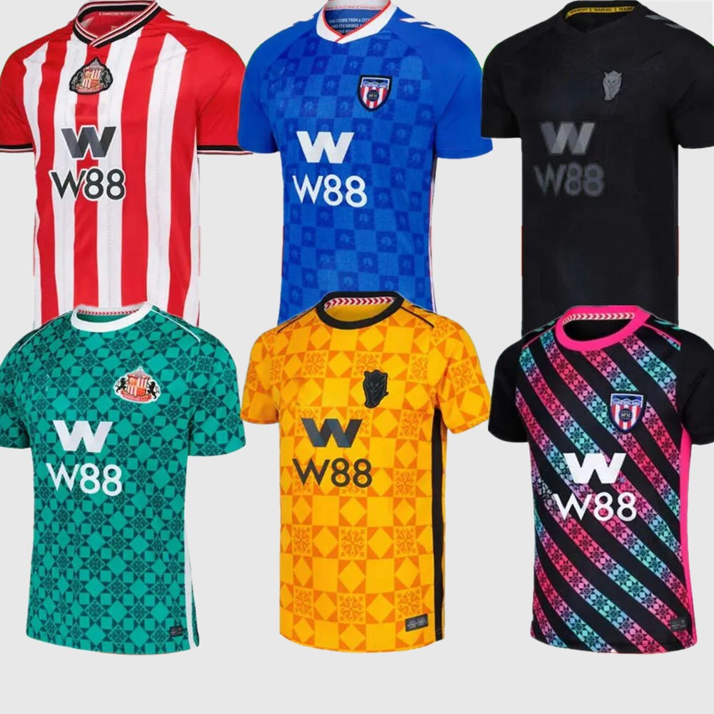 25 26 sunderland soccer jersey FINAL Remembrance Retro Remix Matchday Equality JOBE ROBERTS ba CLarke Ekwah 2025 2026 football shirts men kids kit away blue