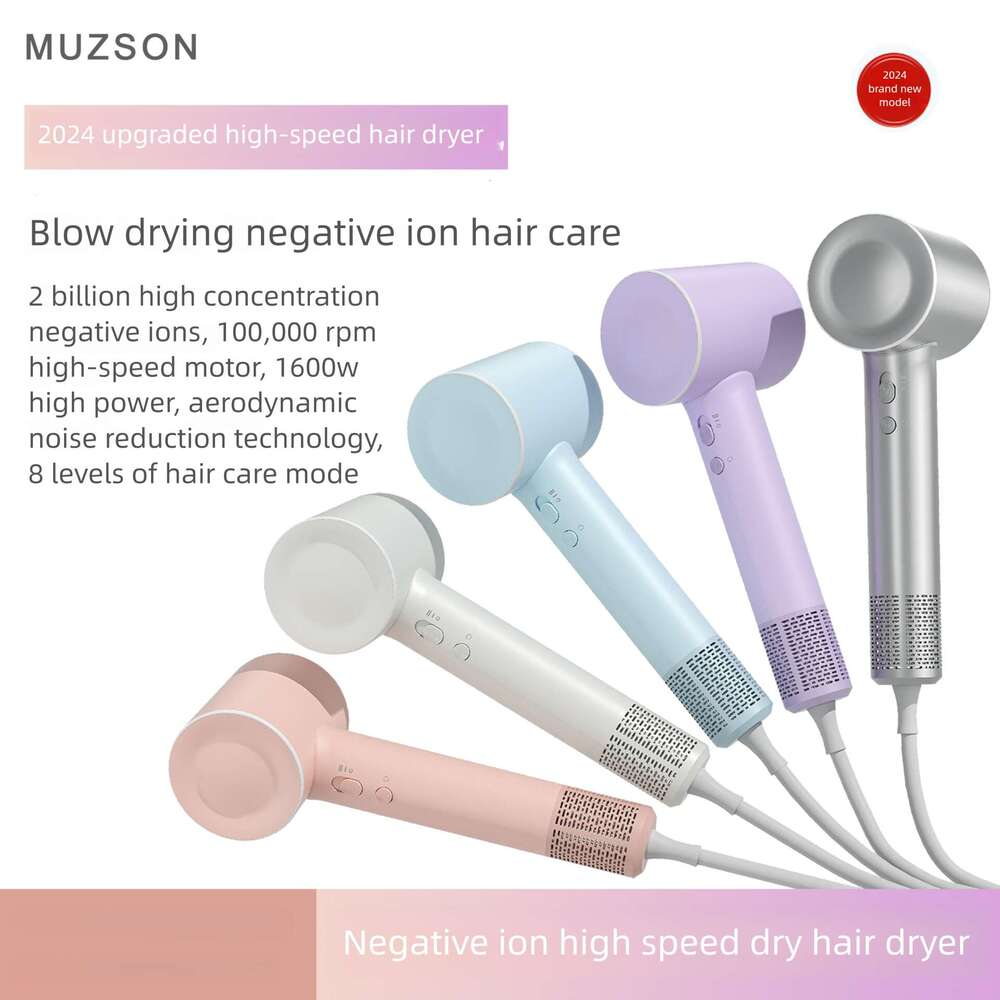 High-Speed For Home Dormitory Use Hot And Cold Wind Negative Ions Popular High-Power Salon Hair Dryer