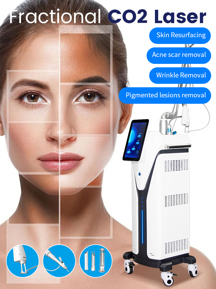 Professional Co2 Fractional Laser Scar Removal Machine For Skin Rejuvenation Wrinkle And Pigment Remove High Quality