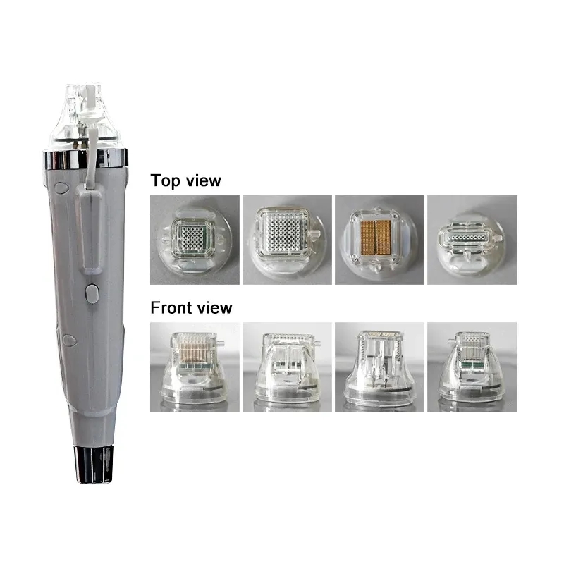 Disposable RF Microneedling Cartridge Tattoo Gold Plated 10/25/64 Pins Nano Cartridges For Fractional RF Machine Accessory