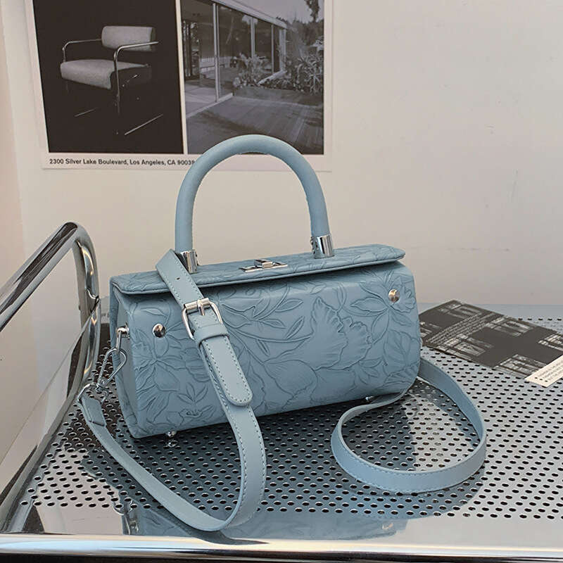 Women's Bags 2025 New Fashion Trend Designer Embossed Handbag Single Shoulder Bags Crossbody Hard Shell Box Bag