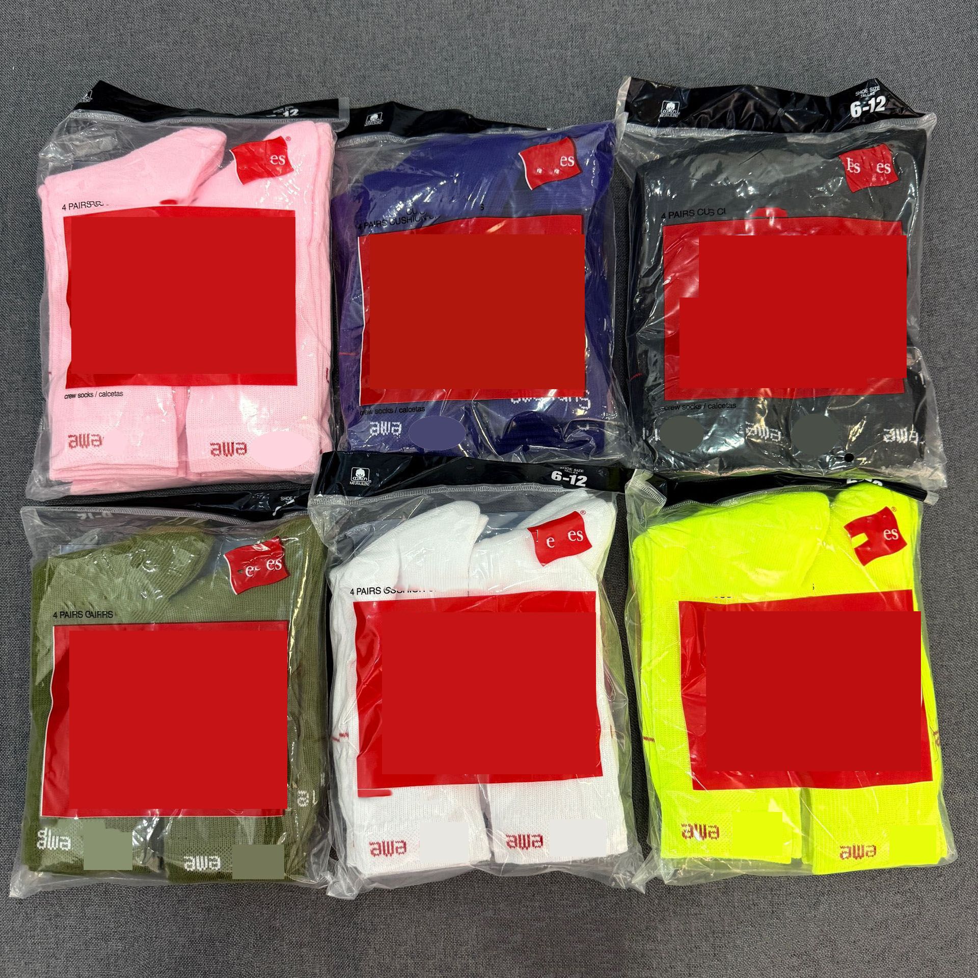 4 Pairs Man Sport Road Bicycle Socks Street Fashion Socks Bike Breathable Mesh Racing Running Socks Mid Tube Letter Socks Football Women Stockings