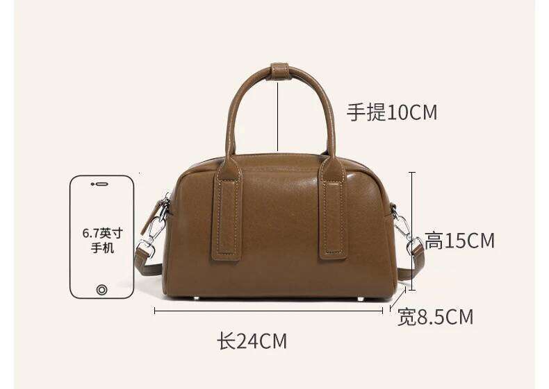 Designer Bags New Women Cowhide Genuine Shoulder Bag Ladies Soft Cow Real Leather Handbag Female Fashion Design Crossbody Bags Luxury Bag