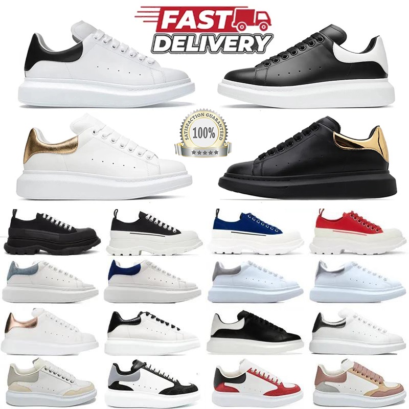2025 Designer Shoes woman sneakers mens shoes Casual Shoes MC Queen white shoes White black purple green Suede Velvet Chaussures Sports Trainers 36-45