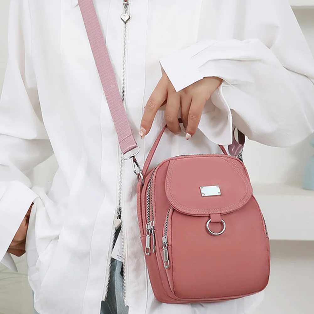 Womens handbag casual and fAshionable Oxford cloth single-shoulder crossbody bag womens mobile phone bag A-DH Y250819
