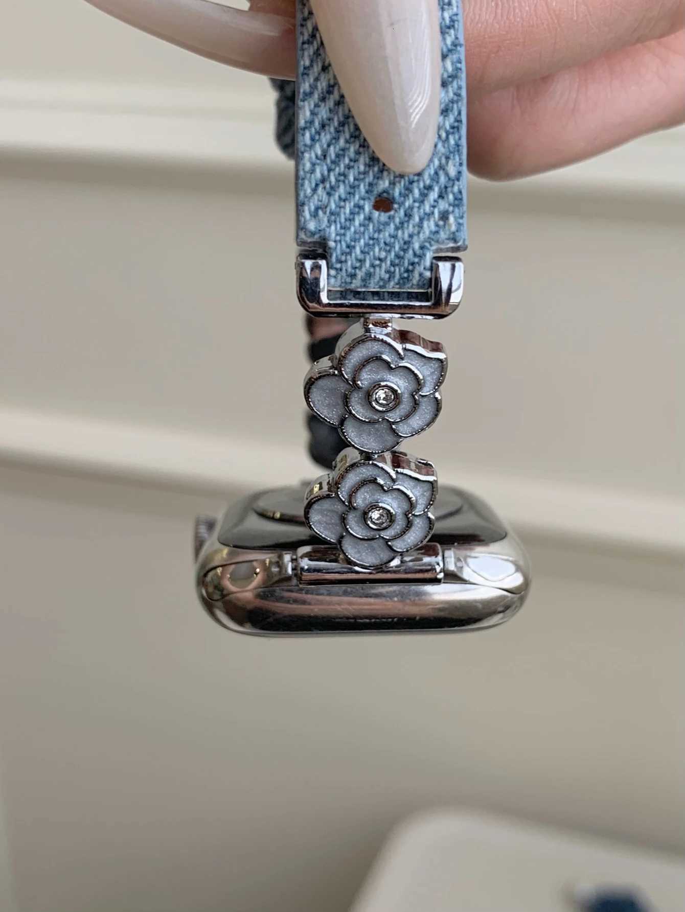 10/9/8/7/6/5/4/3 SE 38mm 40mm 41mm 42mm 44mm 45mm 46mm 49mm Metal Leather Loop Watch Band Strap Y250820