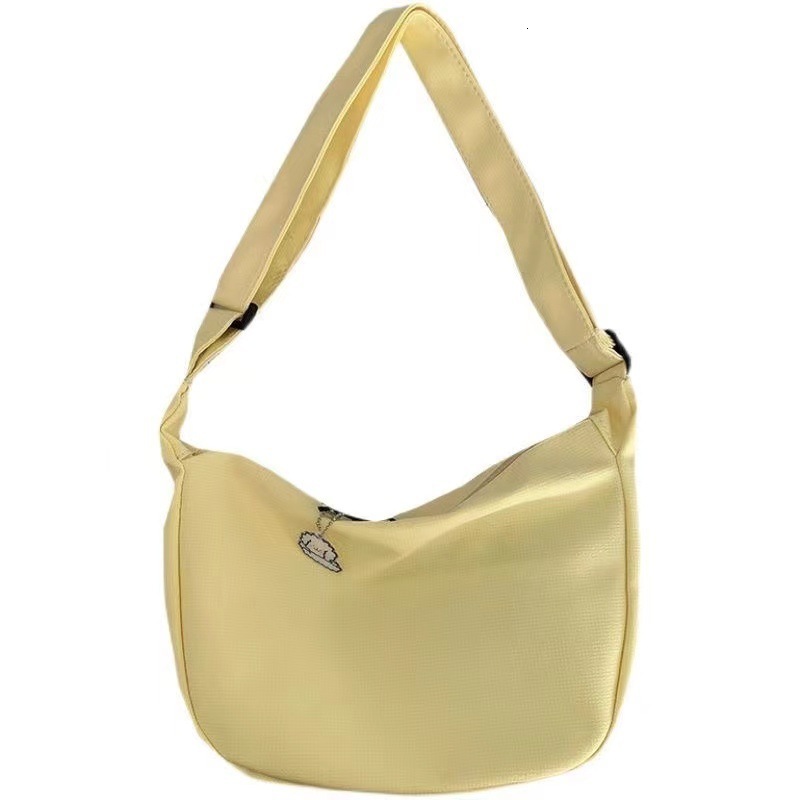 2025 Autumn Korean Edition New Candy Color Student Simple Daily Women's Single Shoulder Crossbody Bag Women's Crossbody Bag Designer Bag Tre