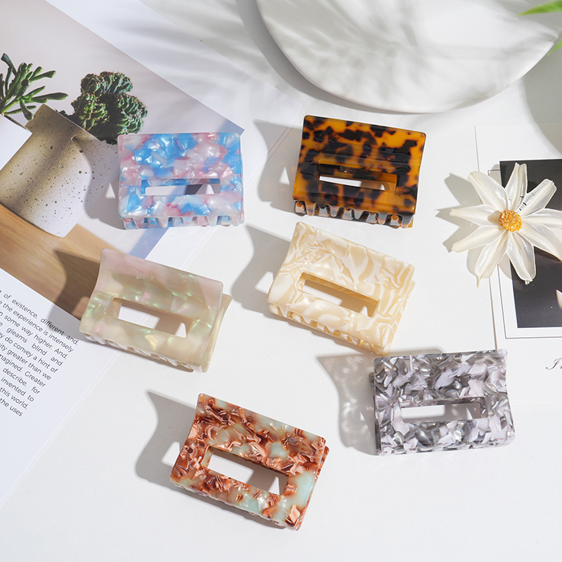 Acetic acid hairpin - Korean Instagram hairstyle top clip