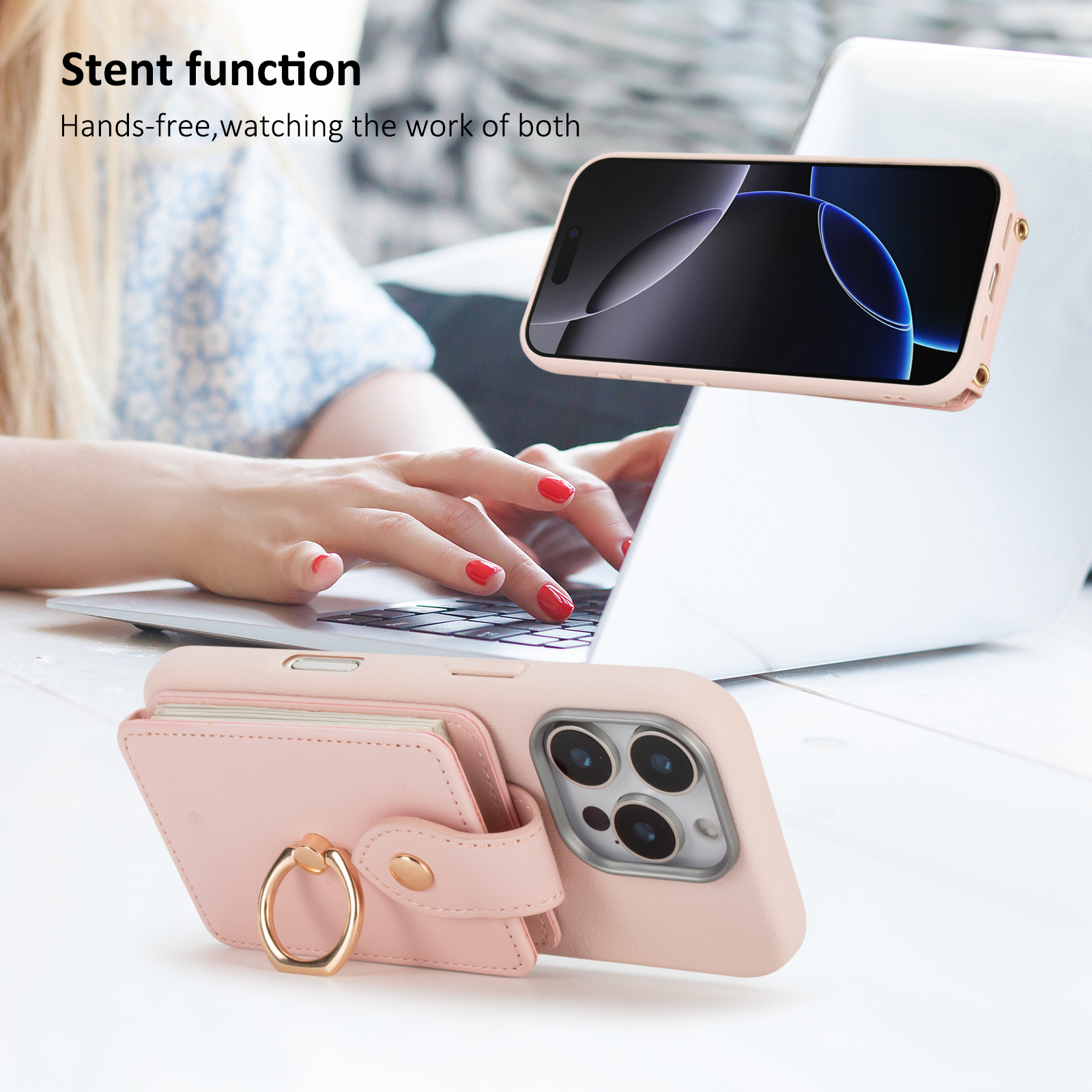 Designer Phone Case for iPhone 16 Pro Max - Scratch Proof Protective Cover with Creative Back Design