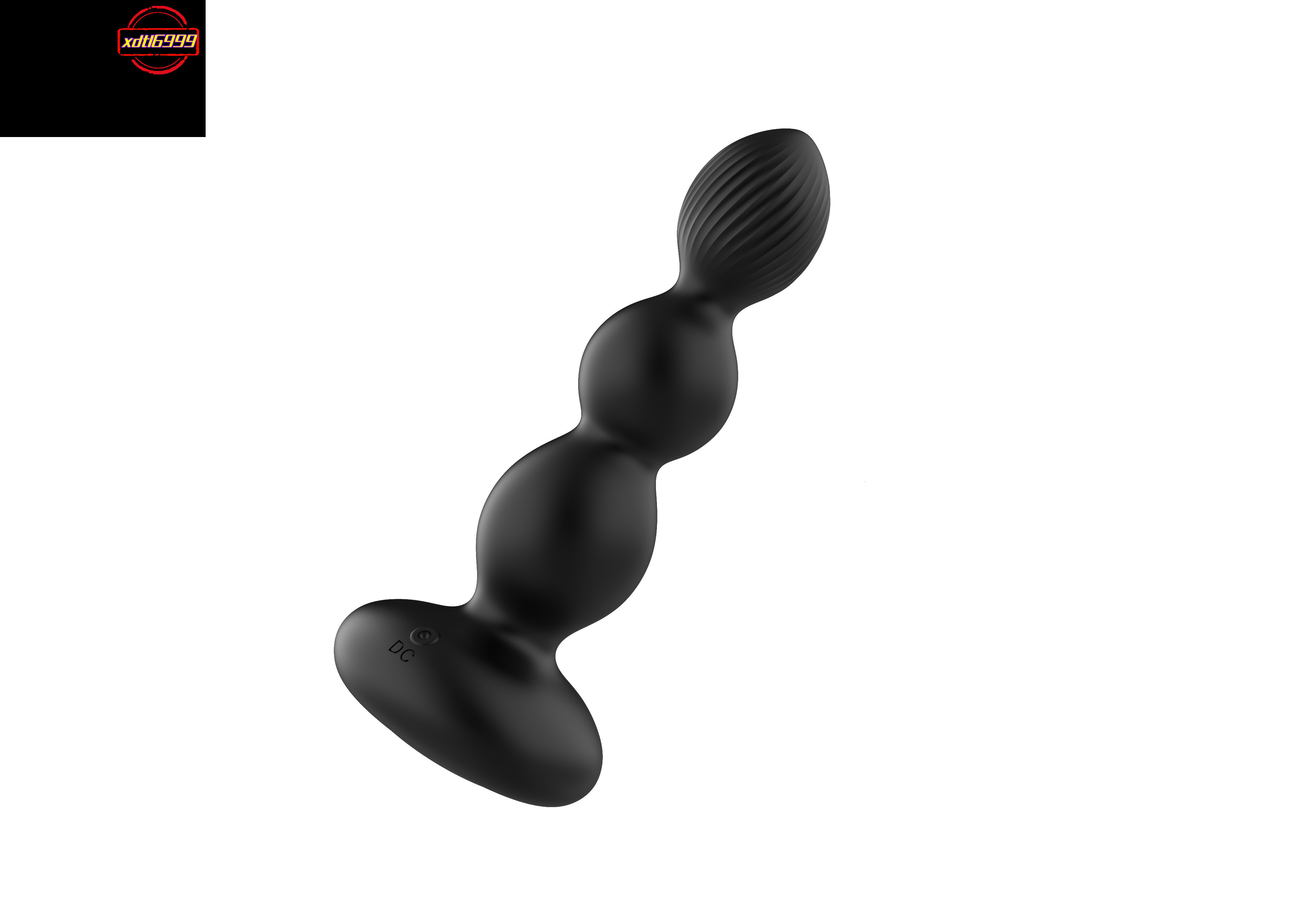 Remote Control Fully Waterproof Anal Plug with 10 Modes Vibration and WiggleSex toy