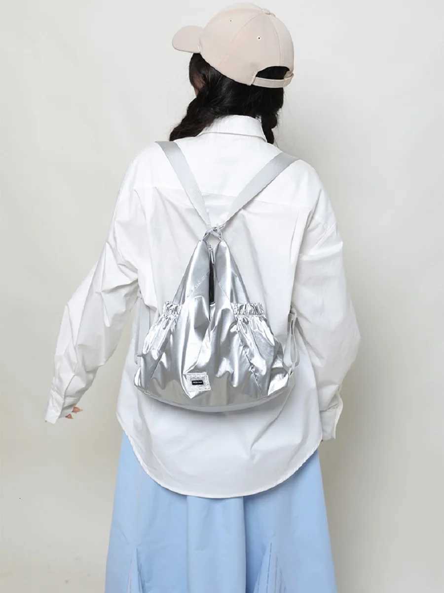 Fashion Women Nylon Backpack Shoulder Bag Niche Design Casual Commuter Tote Bag Daily Student Crossbody Bag For Y250819