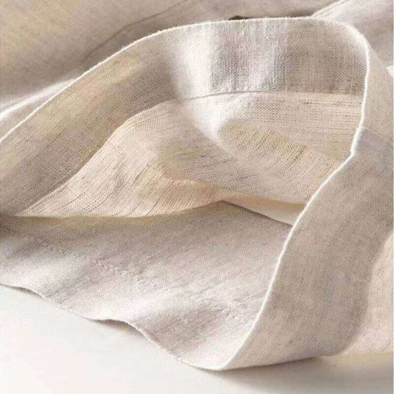 Summer Baggy Cotton Linen Women Elegant High Waist White Wide Leg Pants Woman Casual Loose Straight Full Trousers Female