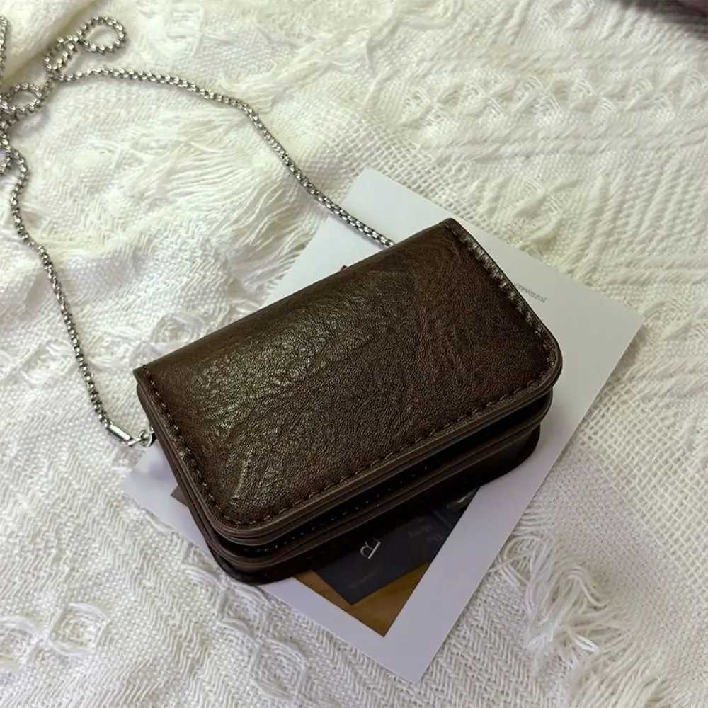 Fashion Single Shoulder Bag PU Portable Lipstick Storage Bag Korean Style Solid Color Small Square Bag Outdoor Y250819