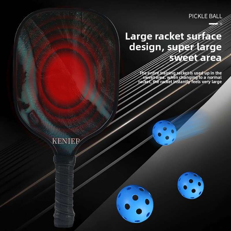 Special Nine-Layer Poplar Wood Pickleball Beach Paddle Badminton Racket For Beginners Sports Enthusiasts