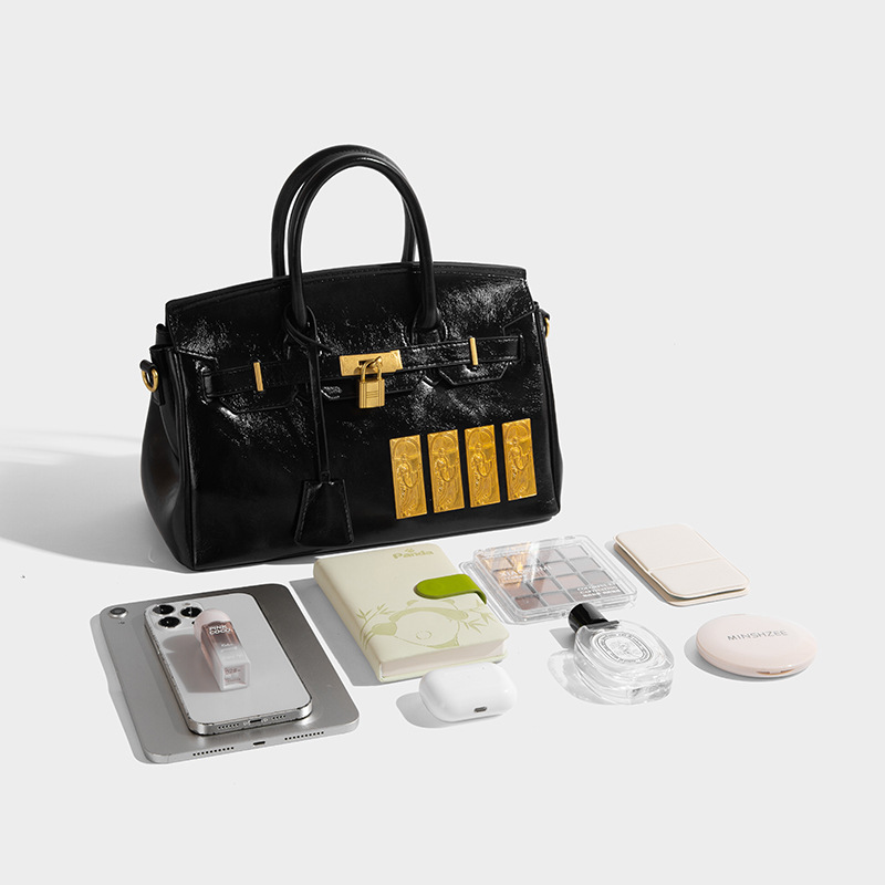 Free Shipping Designer Luxury Trendy Women's Kelly Bag New Platinum Bag Large Capacity Handheld Fashionable Single Shoulder Crossbody Commuting B