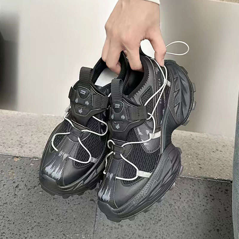 Star Style Paris Runway Functional Dad Shoes 2025 Summer Unisex Vintage Outdoor Breathable Couple Sneakers