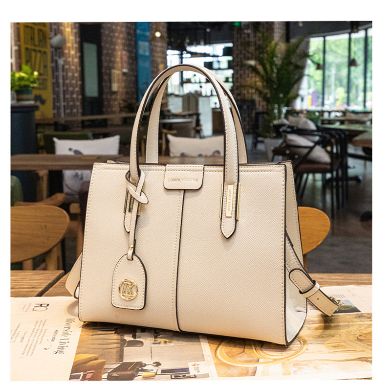 LORDLY KNACK designer bag light luxury genuine leather casual tote bag versatile high-quality vintage fashion large capacity handbag for woman