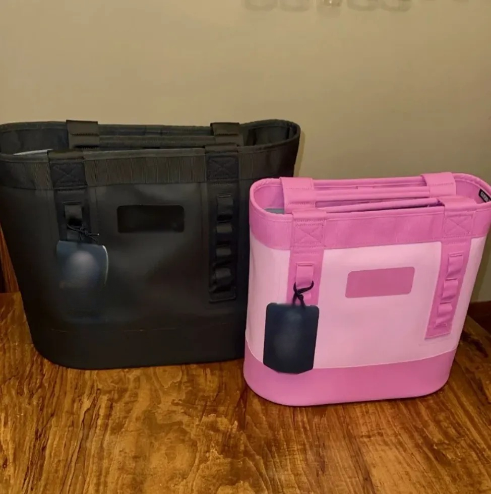 Camino 35L Black Beige Carry All Bags Soft Cooler Totes Lunch Bags Box All-Purpose Utility Boat and Beach Waterproof Bag Shopping Cooler Outdoor Totes Wholesale