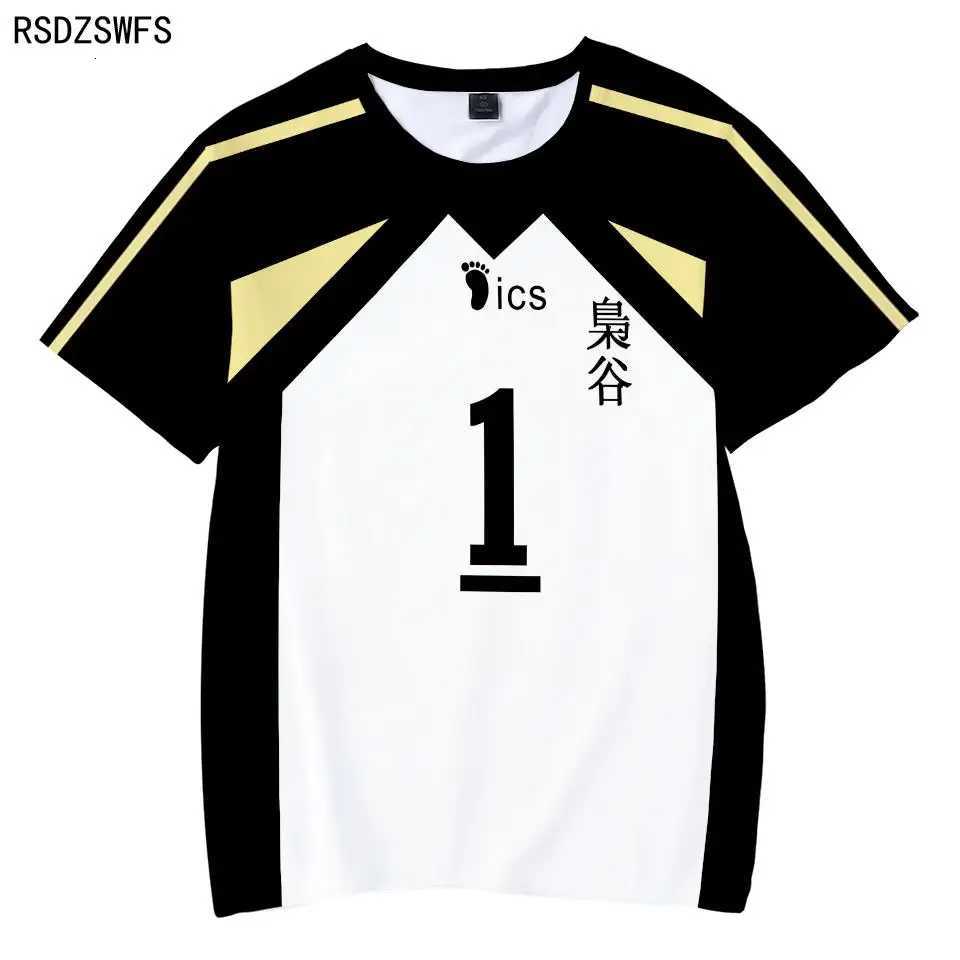 Haikyu!! 3D Tshirt Adult COOL Manga Streetwear New Fashion Cool Tees Short Sleeve Outwear O Neck T Shirt Women Men Y250819