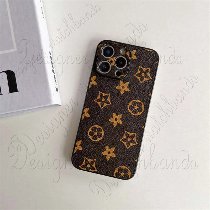 iPhone Case Designer Phone Cases for iPhone 17 Pro Max Case 16Plus 16Pro 15 Pro Max 14 13 12 Pro 11 15 Plus 14 Plus XR Case Fashion Leather Embossing 