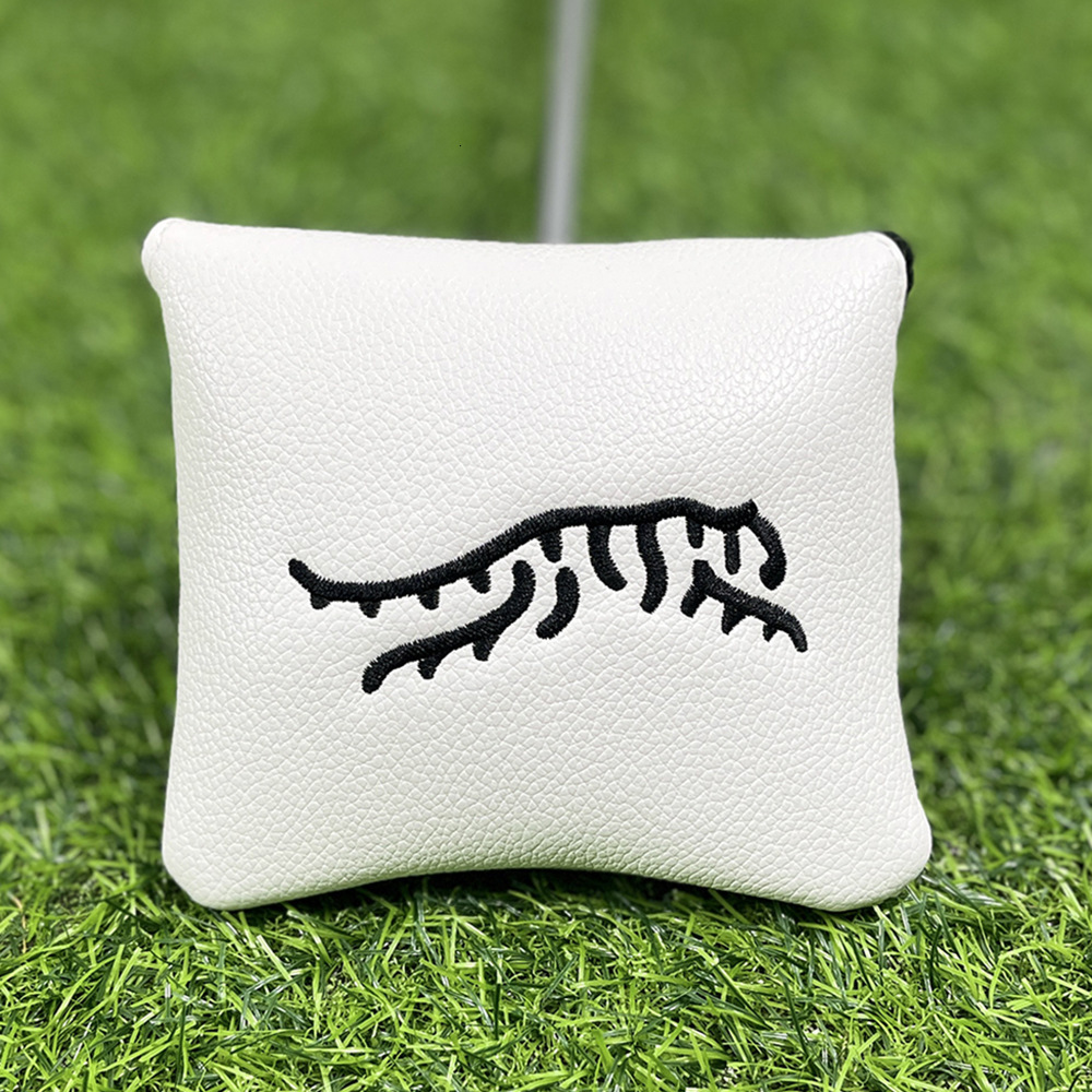1pc Fashion Abstract Tiger Golf Club Putter Head Cover easy to use magnetic closure suitable for outdoor enthusiasts 250617