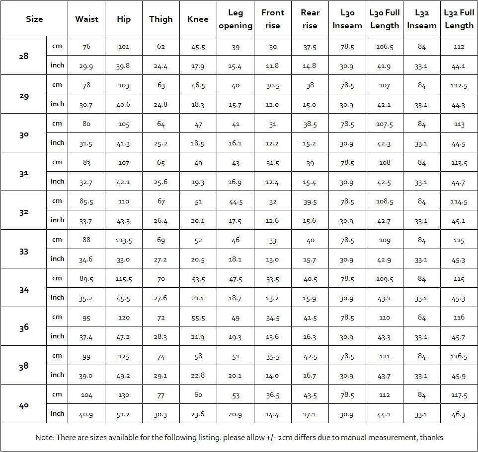 Red Tornado 55501 Relaxed Straight Fit Men's Jeans Raw Seedge Denim Pants Ameki