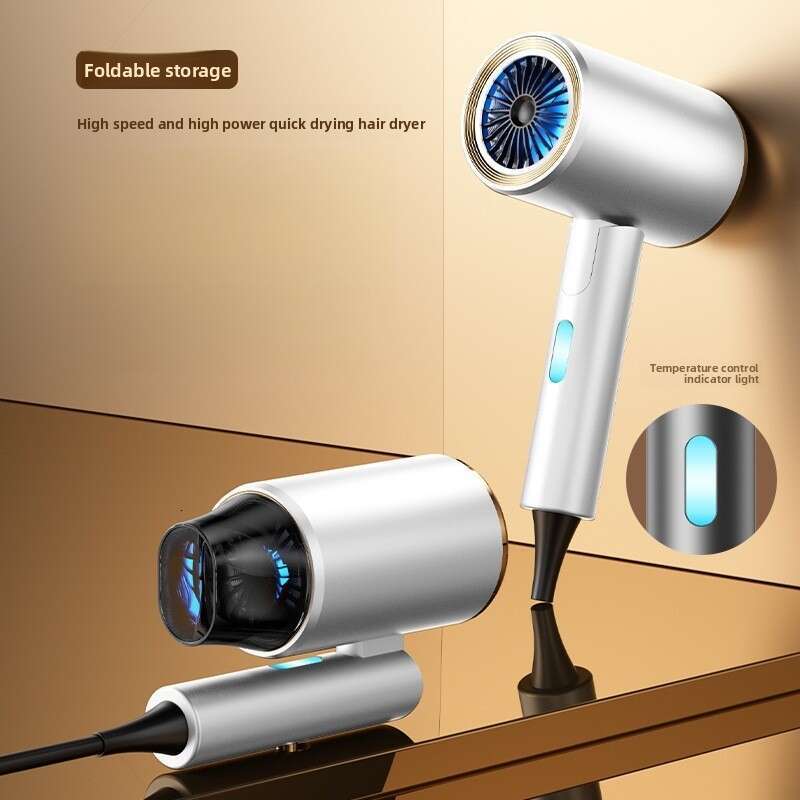 2025 New Foldable Hair Dryer Home Use, High Power, Quick-Dry, Suitable For Students' Dormitory