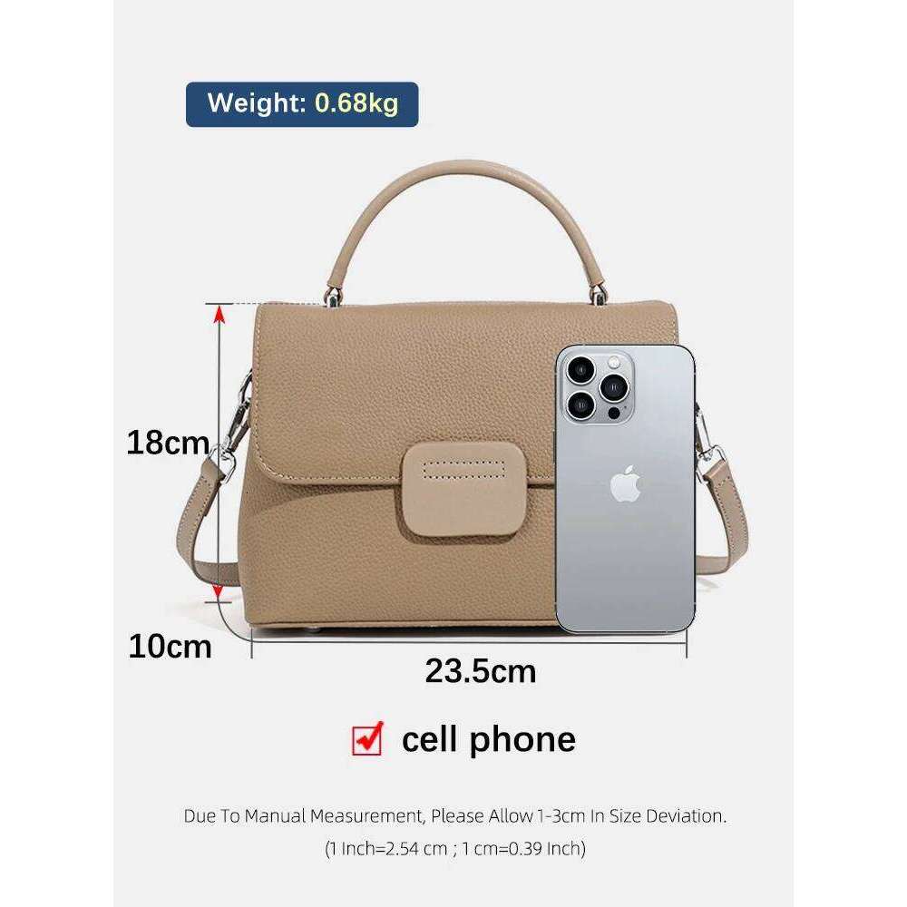 Designer Bags Designer Bags Handbag Female Crossbody Cowhide Shoulder Mom Women Bag New Fashion Genuine Leather Satchel Messenger Bags Luxury Bag Luxu