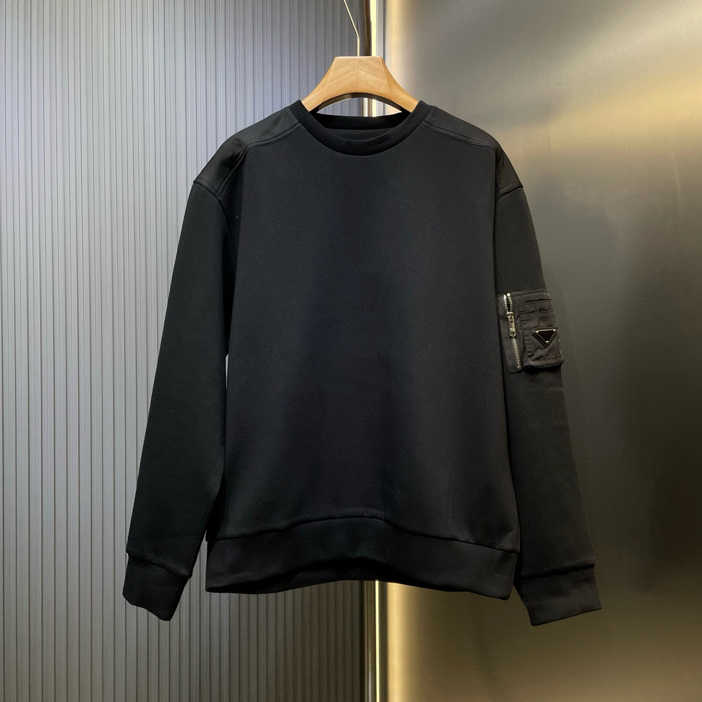 high quality Designer hoodie fashion Mens hoodies fashion Shoulder sleeve pocket sweatshirt loose round neck long sleeve clothes sweatshirts jumpers