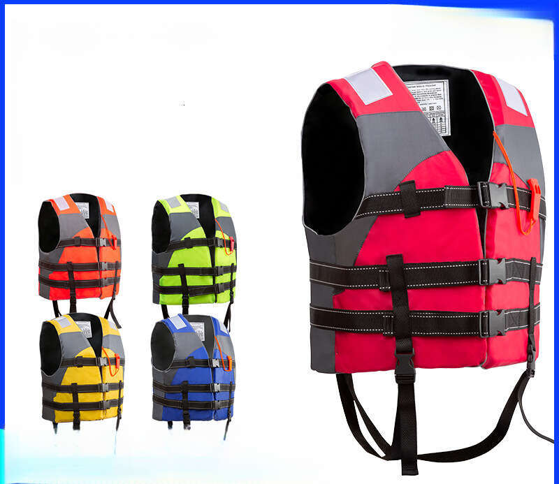 Adult and children's professional high buoyancy fishing and snorkeling vests, upgraded emergency rescue life jackets