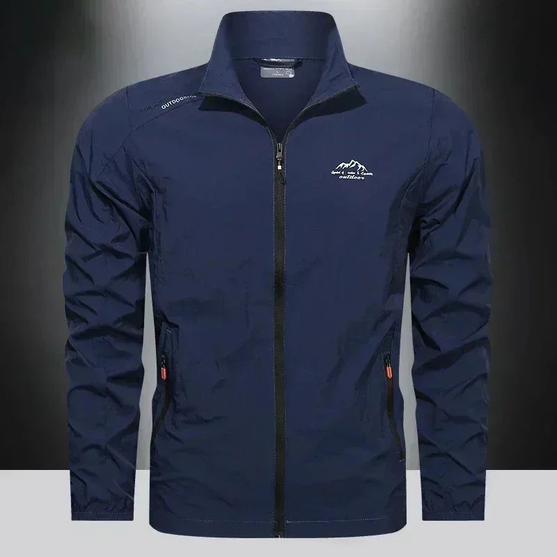 UPF100 Men Summer Windbreaker Zip Pockets Uv Sun Protection Jackets Breathable Ultralight Clothes Outdoor Skin Thin Coats Camp 250818