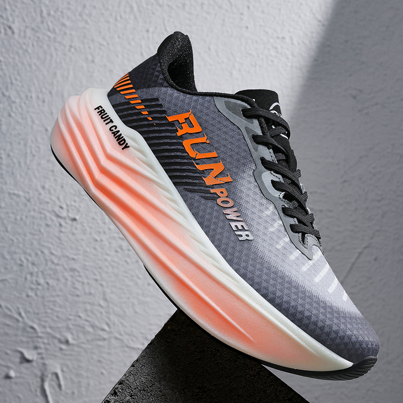 new free shipping designer Shoes outdoor trainer Running shoes Blade bottom shock absorption lightweight sport shoes for men size 37-45 yellow orange