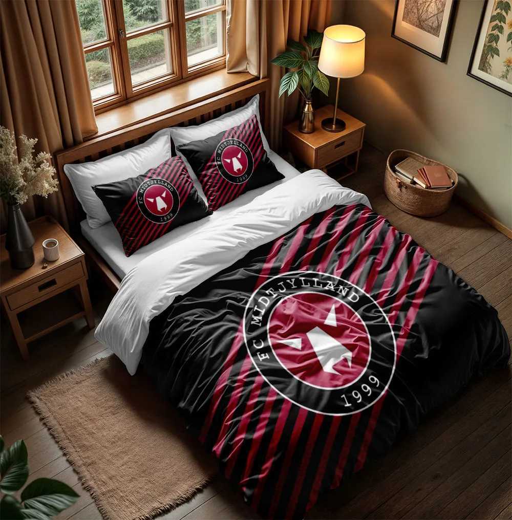 Atltico San Luis Duvet Cover Set without sheet King Queen Double Full Twin Single Size Bed Linen Set Y250819