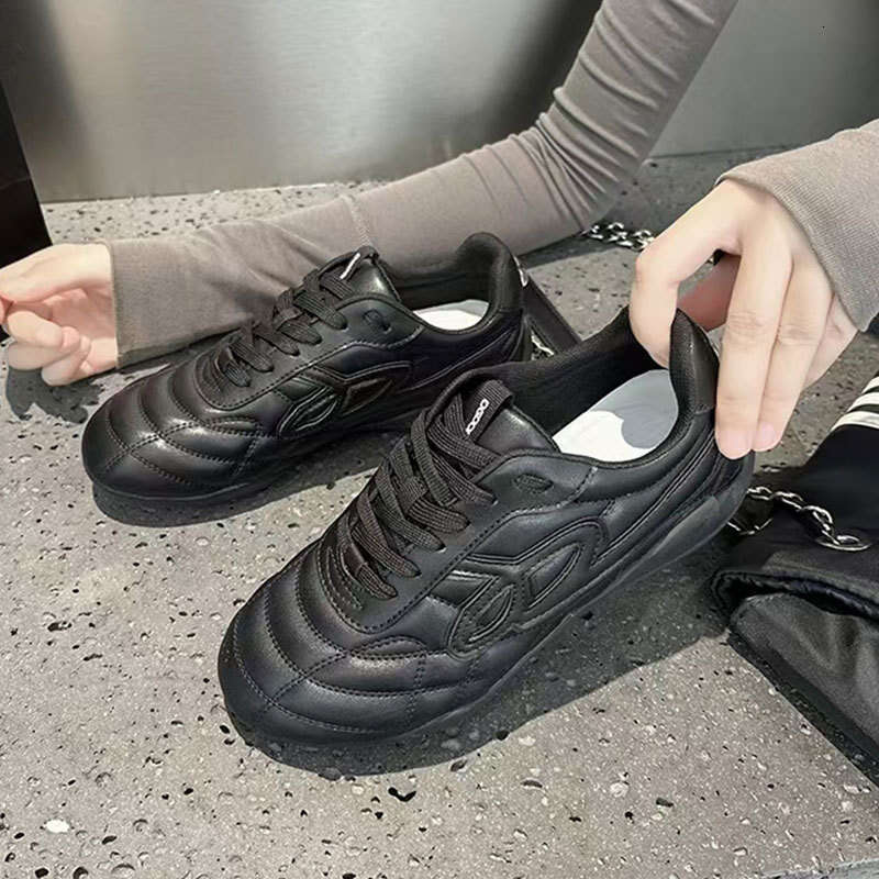 Celebrity Style Black Forrest Gump for Women Outdoor Summer Autumn Soft Sole Breathable Dad Shoes Niche Sports Racing