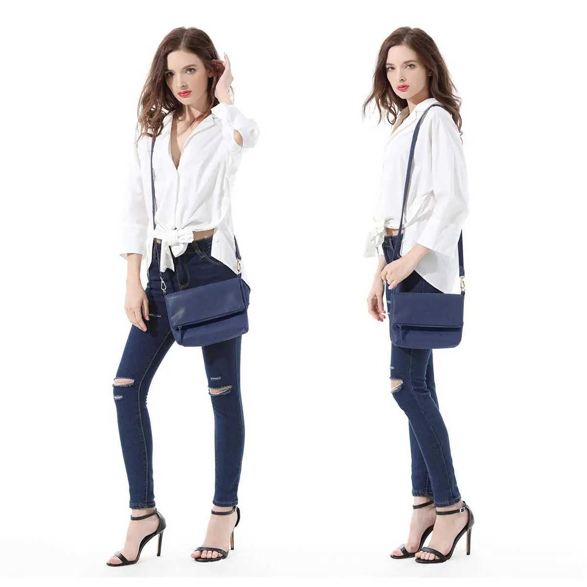 Design Womens Fashion Adjustable Crossbody Shoulder Bag Underarm Saddle Bag Y250819