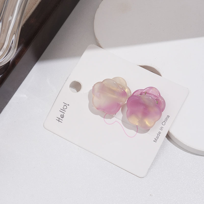 Floral, delicate, side-braided clip, cute and sophisticated, high-end half-up hairstyle hairpin