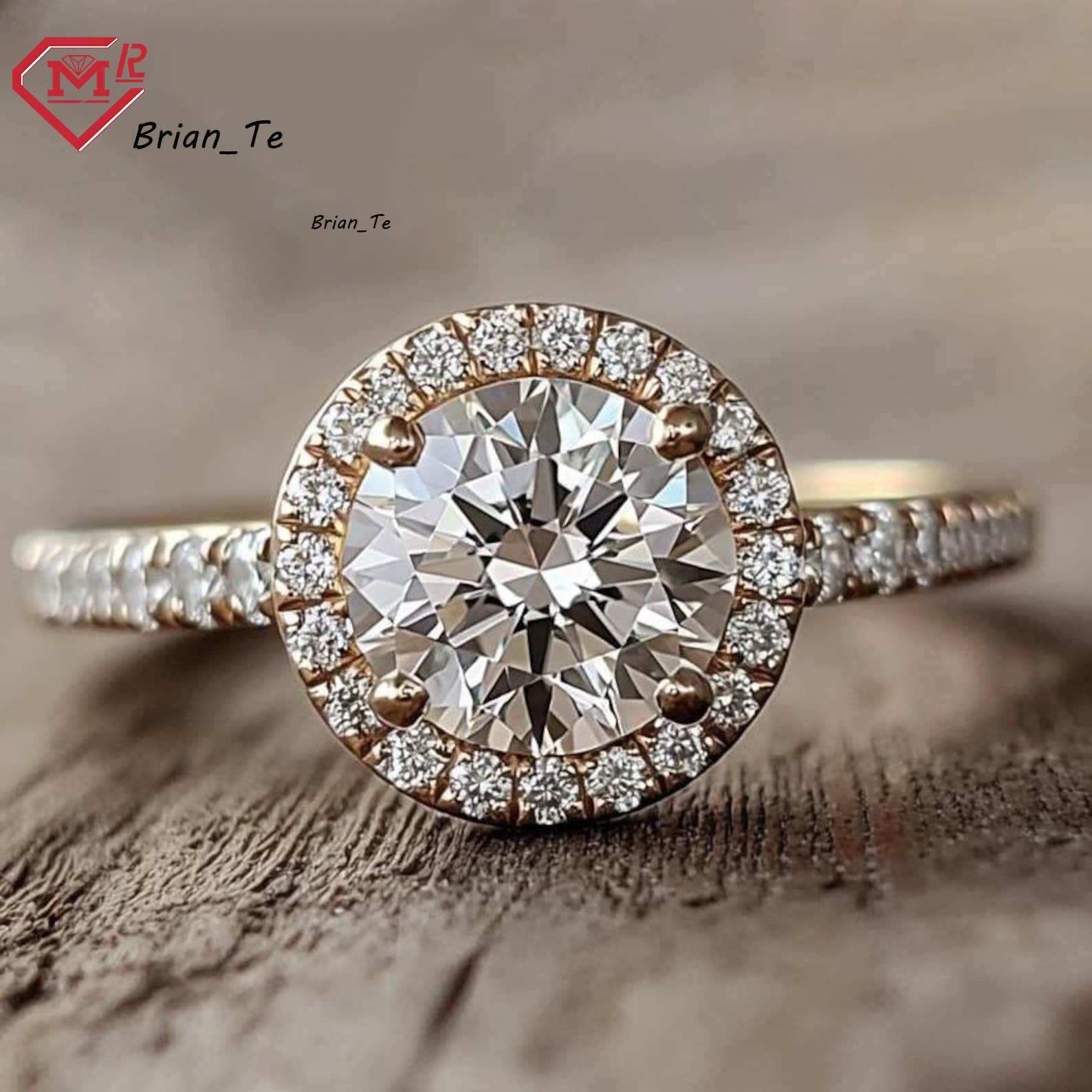 Elegant Wedding Engagement Ring Vvs Moissanite Diamond 925 Silver Moissanite Ring for Women