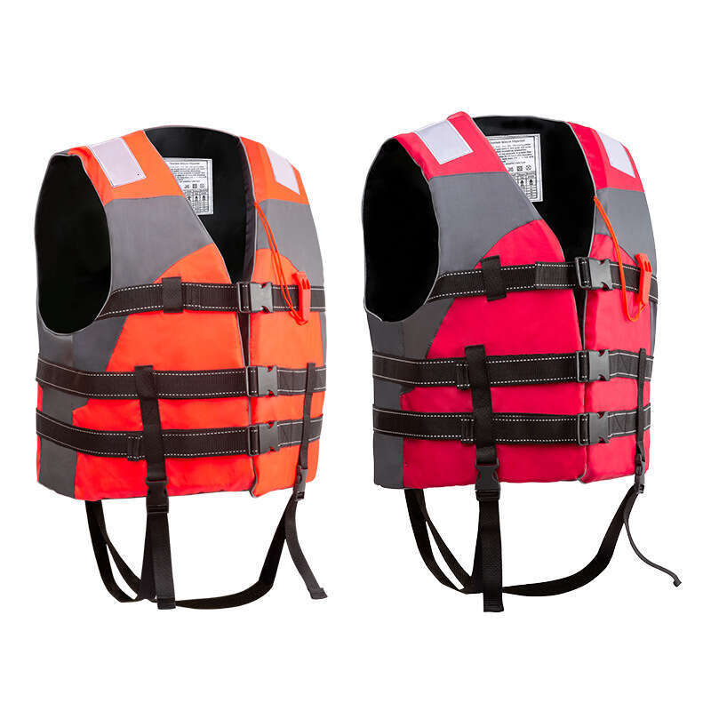 Adult and children's professional high buoyancy fishing and snorkeling vests, upgraded emergency rescue life jackets