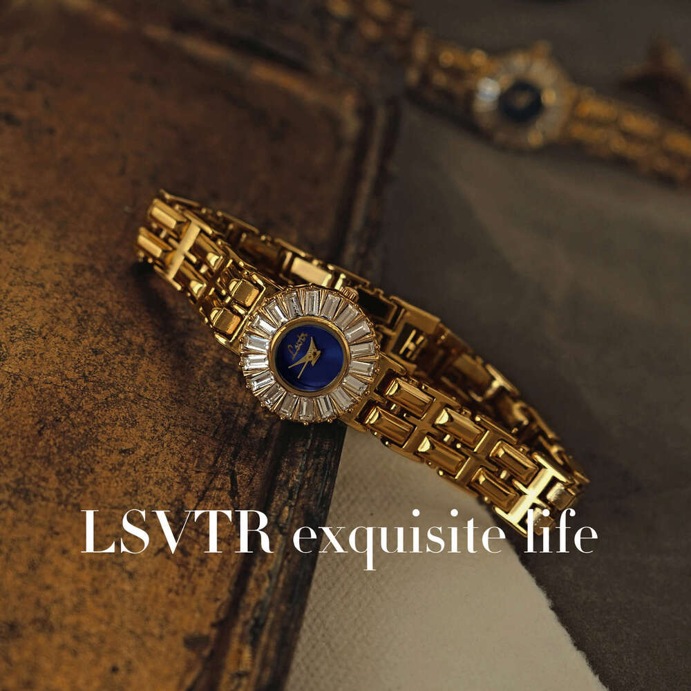 New Hot-Selling Jewelry Designer Women's Wristwatch Vintage Gold Watch for Women