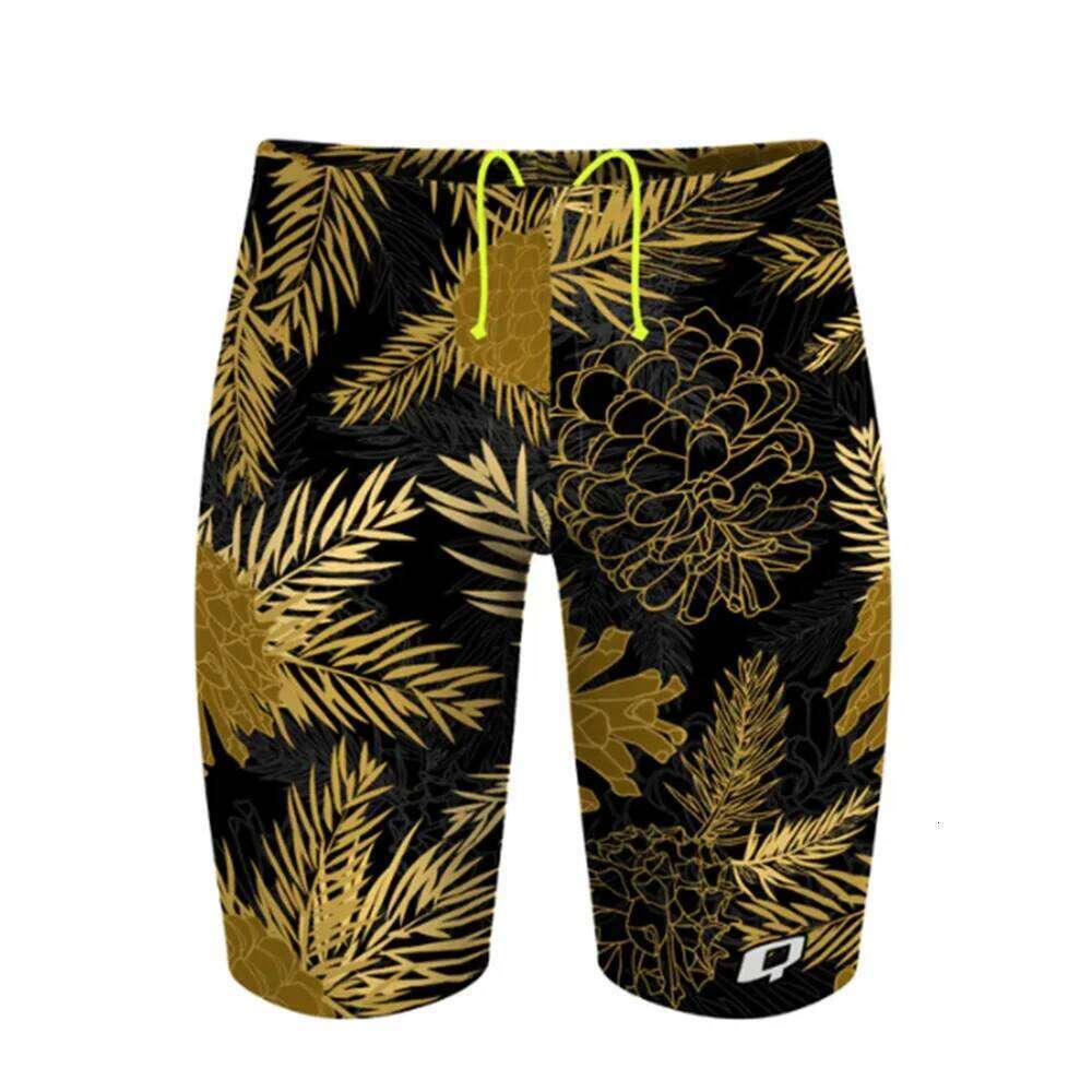 2025 New Boys Jammers Sports Surf Mens Summer Swimwear Training Swim Shorts Trunks Swimsuits Beach Swimming Pants