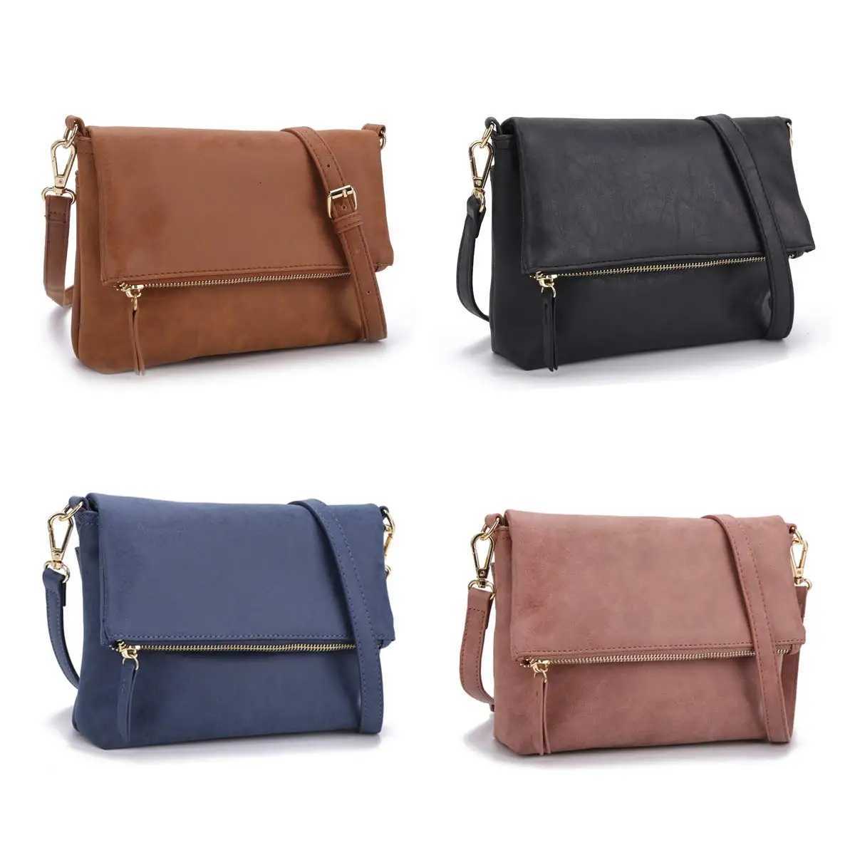 Design Womens Fashion Adjustable Crossbody Shoulder Bag Underarm Saddle Bag Y250819