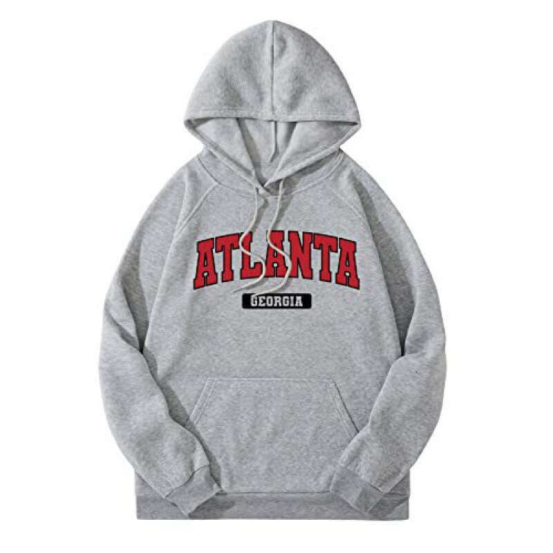 Casual Fleece Lined Hooded Sports Sweatshirt Men's Autumn Winter Style