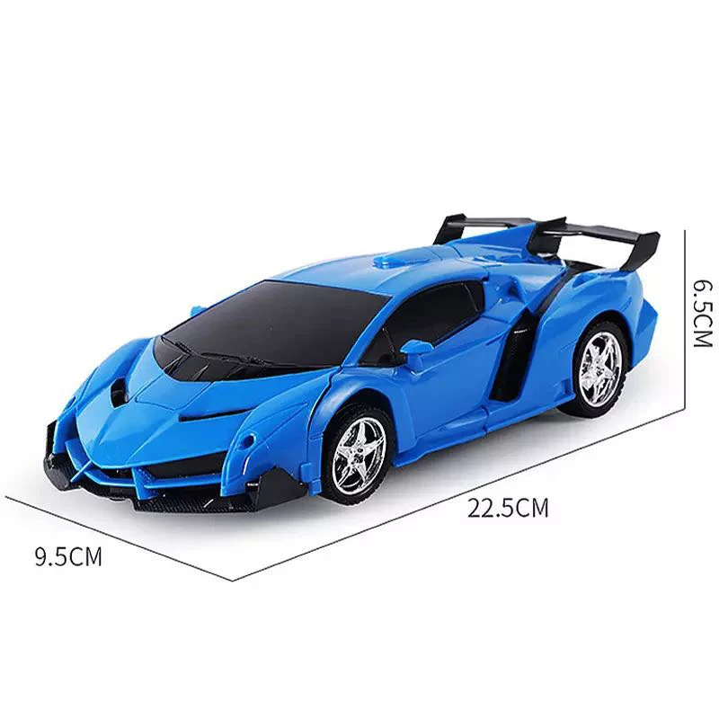 2IN1 Electric RC Car Transformation Robots One-key Deformation Car Outdoor Remote Control Sports Car Model Children Boys Toys 250820CJ