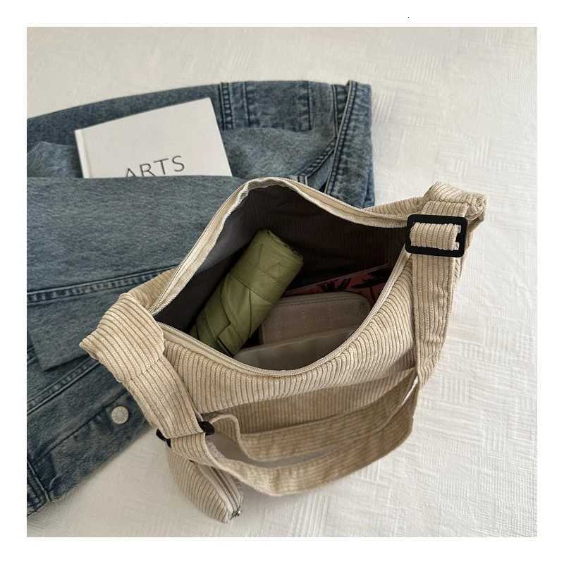 Simple and Spacious 2025 New Mother-and-son Bag Korean Version Single Shoulder Bag Crossbody Plush Fabric Two-piece Set Y250819