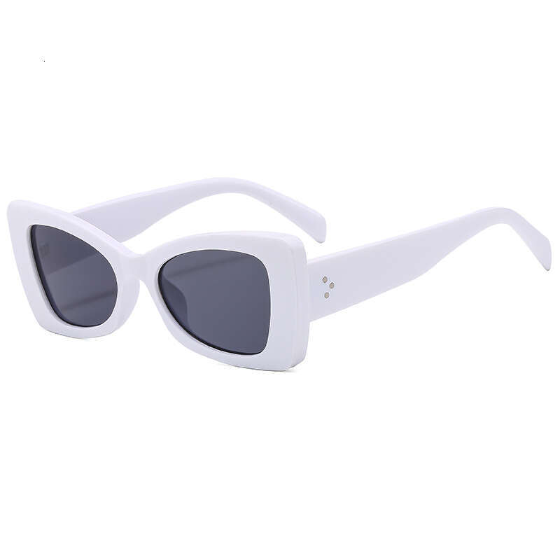 Fashion New Designer Large Bow Frame UV Protection Wide Leg Sunglasses