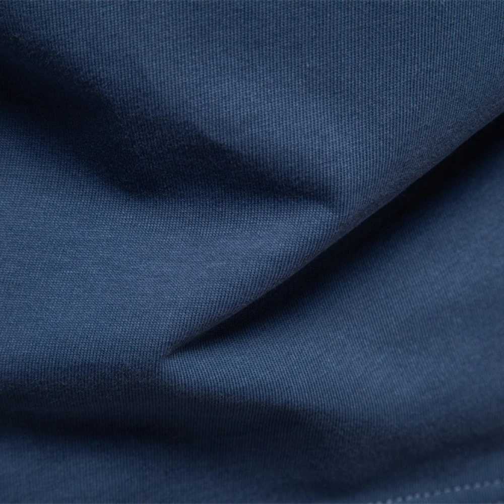 AIOPESON Henley Collar Button T Shirt Men Solid Color Long Sleeve Basic New Autumn Premium 100% Cotton Mens T Shirts Y250819